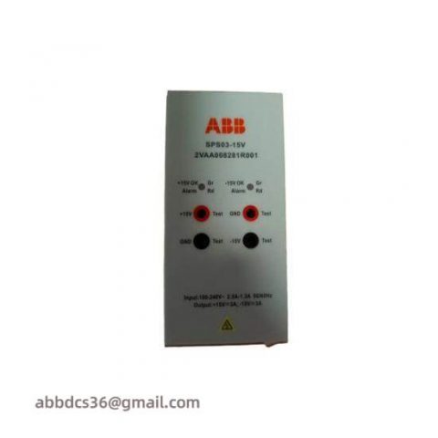 ABB 2VAA008281R001: High-Power Industrial PLC Supply Module