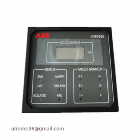 ABB UNS0885A-Z,V1 Converter Display, Industrial Control Solutions