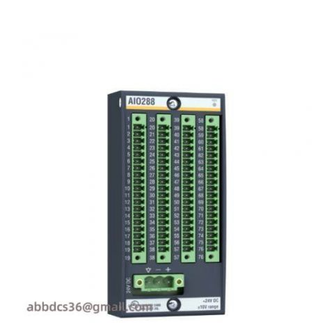 Bachmann AIO288/1 - High-Precision Analog I/O Module for Industrial Control