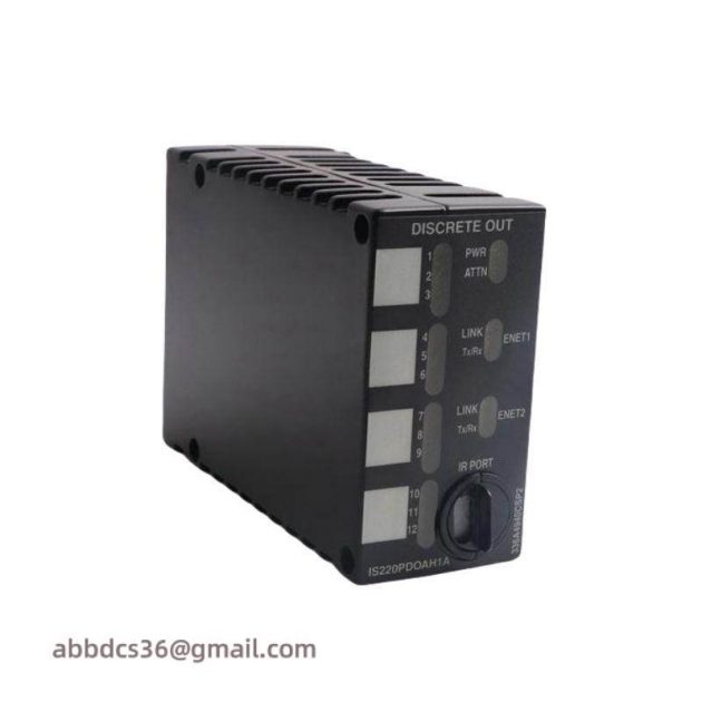 GE IS220PAICH1A 336A4940CSP3 - High-Performance I/O Module for Industrial Automation