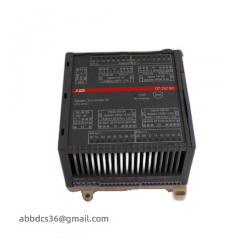 ABB 07DC92 Digital I/O Module for PLC Control