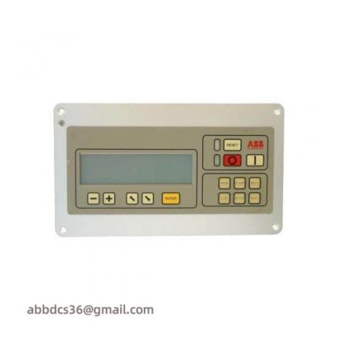 ABB 3ASD399002A17: Advanced Display Unit for Industrial Automation