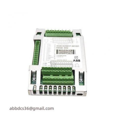 ABB DSQC652 3HAC025917-001/01 Industrial I/O Unit