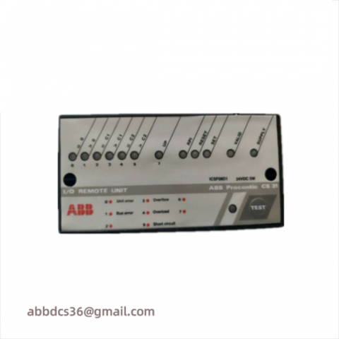 ABB ICSF08D1 Remote Unit - Industrial Automation Control Module