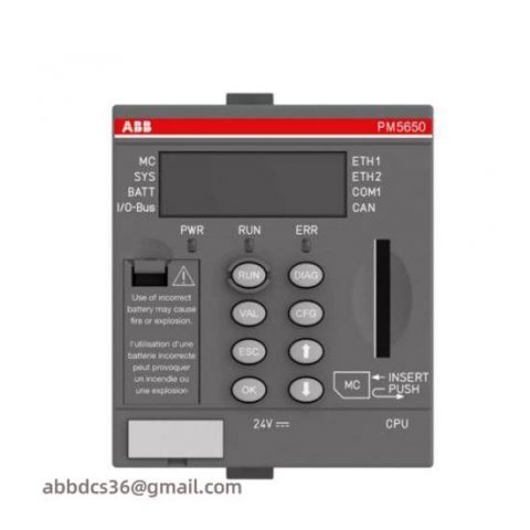 ABB PM5650-2ETH | 1SAP141000R0278 | Processor Module