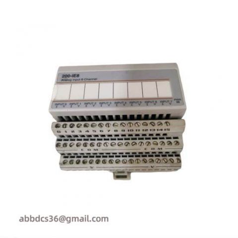 ABB S200IE8 S200-IE8 Analog Input Module - Precision Sensor Interface, Industrial Automation Solutions