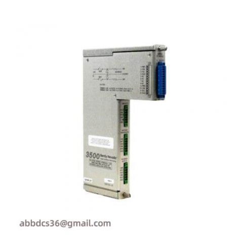 Bently Nevada 3500/04 138257-01 I/O Module: Industrial Control Excellence