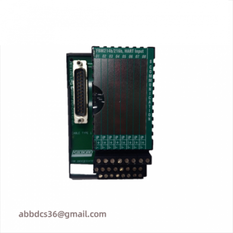 FOXBORO P0927AH I/A Series HART Input Module: Precision Control for Industrial Automation