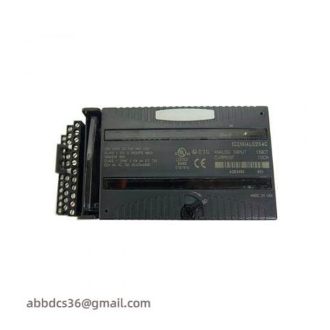 GE FANUC IC200ALG264H Analog Input Module: High Precision, Durable Industrial Solution