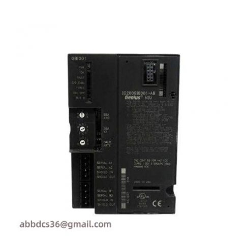 GE FANUC IC200GBI001 - Advanced Control Module for Industrial Automation