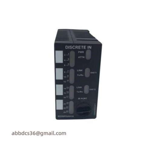 GE IS220PDIAH1A: Industrial Discrete I/O Pack