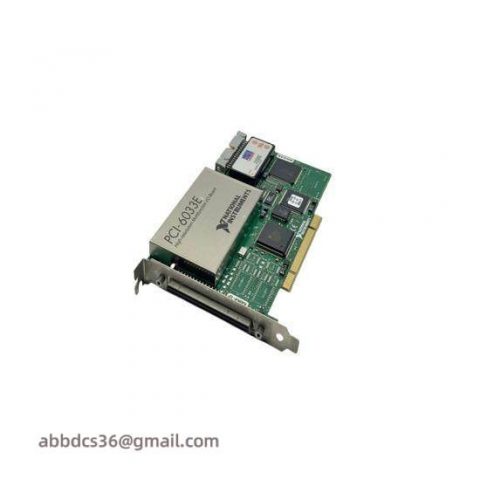 National Instruments PCI-6033E Data Acquisition Card - High-Precision, 32-bit Analog Input & 16-bit Analog Output