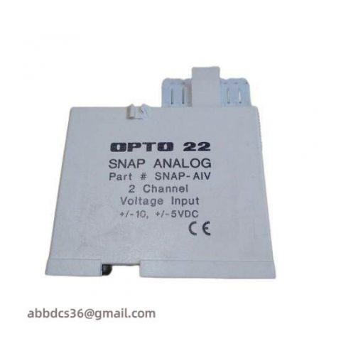 Opto 22 SNAP-AIV Input Module: Industrial Automation Innovation, Precision, and Efficiency