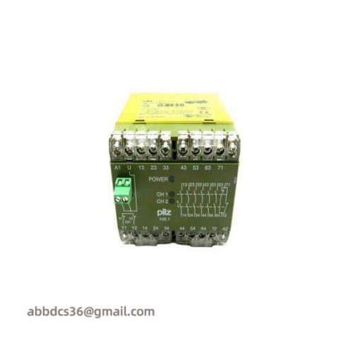 PILZ PZE7 24VDC 6S1O: Safety Relay for Industrial Control Systems