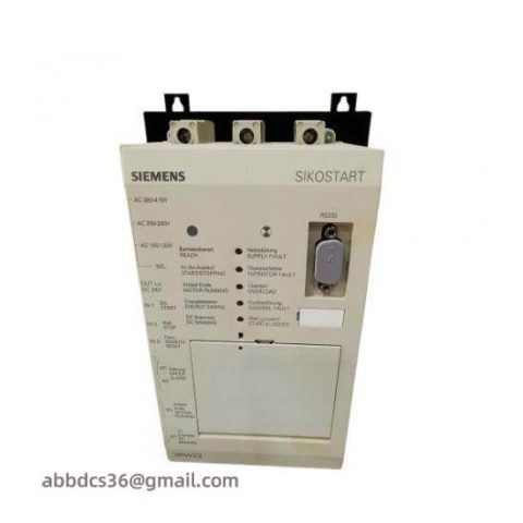 SIEMENS 3RW2920-1BC05 Spare Control Unit for Industrial Automation