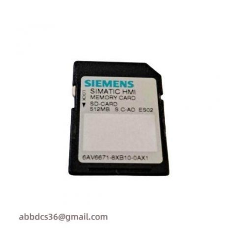 Siemens 6AV6 671-8XB10-0AX1 - SIMATIC SD Memory Card