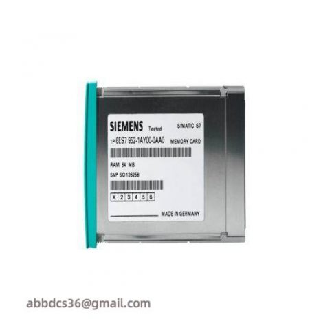 Siemens 6ES7952-0KH00-0AA0 S7-400 RAM Memory Card, 1 MB, Long Version