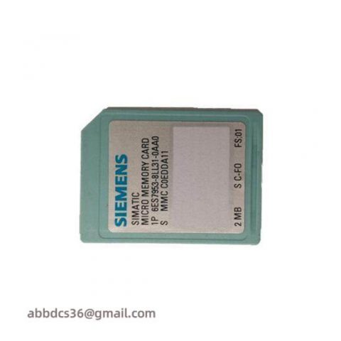 Siemens 6ES7953-8LL31-0AA0 Micro Memory Card for Industrial Control