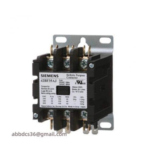 Siemens Furnas 42BF35AF - Industrial Definite Purpose Contactor