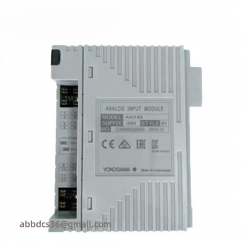 Yokogawa AAI143-S53/K4A00 Analog Input Module: Precision Control in Industrial Automation