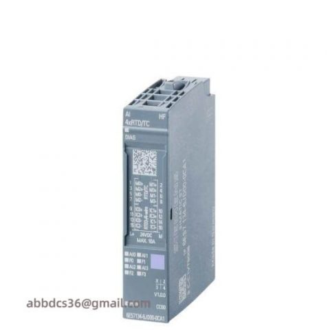 Siemens 6ES7134-6JD00-0CA1: High-Feature Analog Input Module for Industrial Control Systems