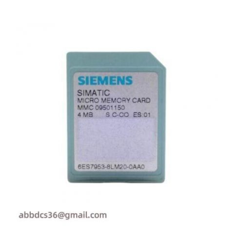 SIEMENS 6ES7953-8LM20-0AA0 Micro Memory Card for Industrial Control Systems