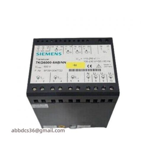 Siemens 7KG6000-8AB/LL Industrial Control Module