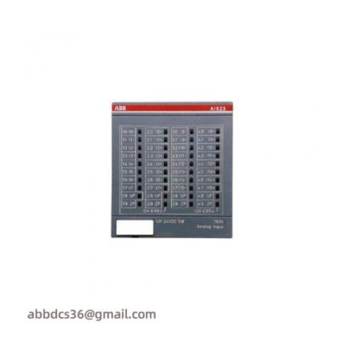 ABB AI523 1SAP250300R0001 Analog Input Module: Precision, Reliability, and Versatility for Industrial Automation