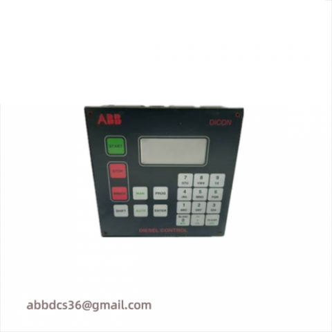 ABB CMA112 Diesel Control Display Panel, Engine Management Systems