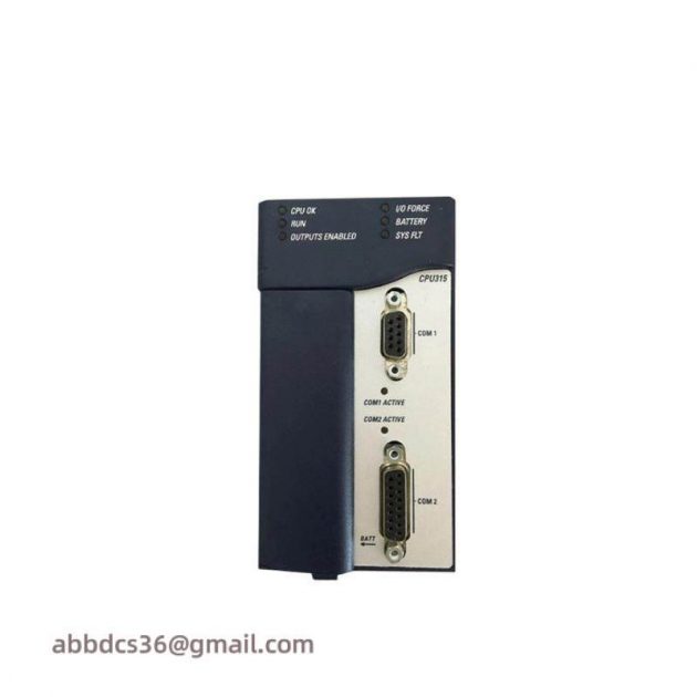 ABB IC695CPU315 High-Performance Industrial Control Module