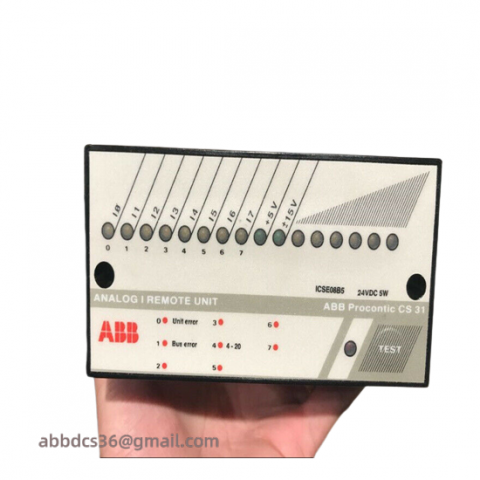 ABB ICSE08B5 FPR3346501R1012 - DCS Module, for Advanced Process Control Solutions