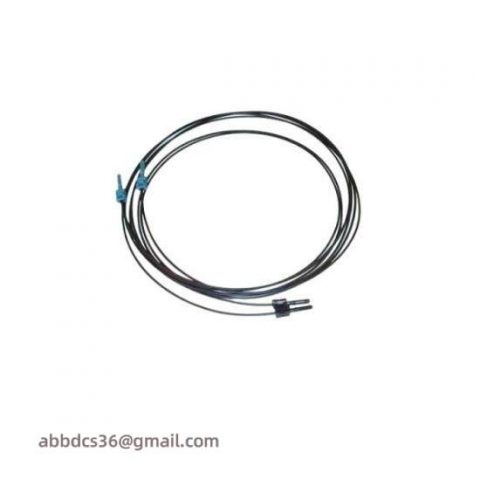 ABB NLWC-05 Twin Fiber Optic Cable for Industrial Control Systems