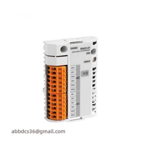 ABB RAIO-01 64606841: Analog I/O Extension Module