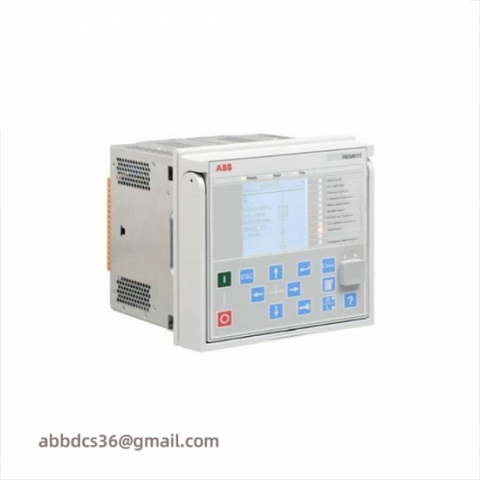 ABB REM615E - Motor Protection and Control Relay, High Performance for Industry 4.0 Applications