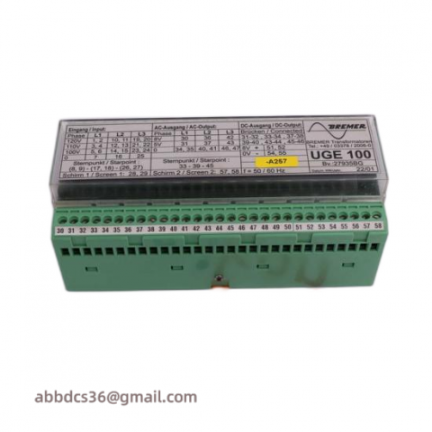 Aker Controls AK 083942: Advanced Process Control Module, 4-Channel Analog Input