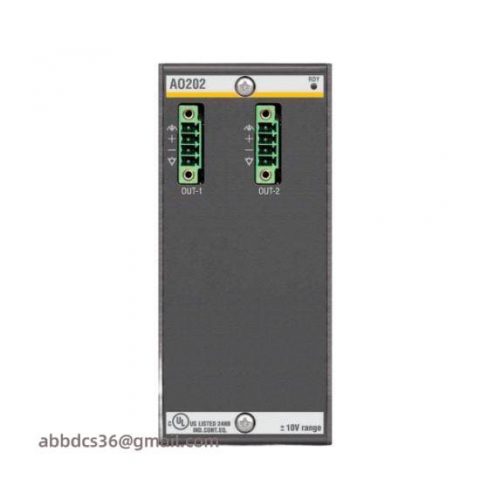 Bachmann AO202 Analog Output Module - Precise Control Solutions