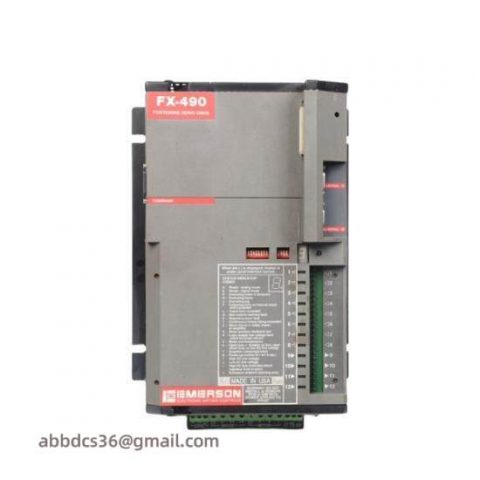 Emerson DeltaV FX490 Servo Drive - High-Power Servo Control, Industry-Leading Performance