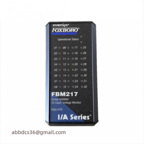 FOXBORO FBM217 P0926ZY/RH926ZY: Advanced Discrete Input Interface Module for Industrial Control Systems