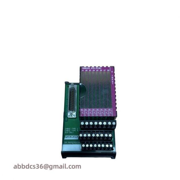 FOXBORO P0971XU High-Performance Industrial Control Module