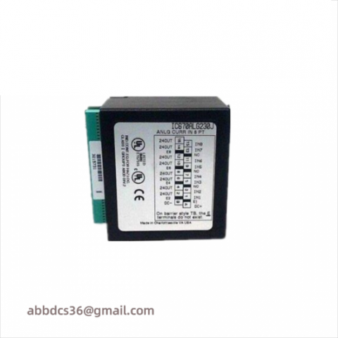 GE FANUC 1C697ALG230 Analog Input Module: Precision and Efficiency in Industrial Control