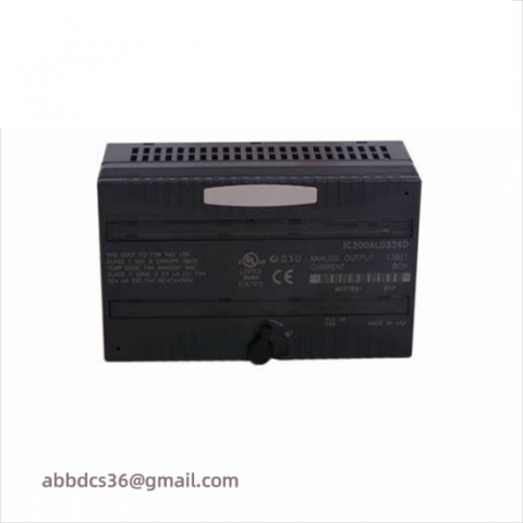 GE FANUC IC200ALG326H Analog Output Module: High Precision Control Solutions