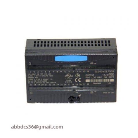 GE FANUC IC200MDL750 Output I/O Module