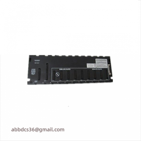 GE FANUC IC693CHS391N 10 SLOT BASE EMI ENHANCED - 10 Slot Baseplate with Enhanced EMI Shielding for Efficient Control Systems