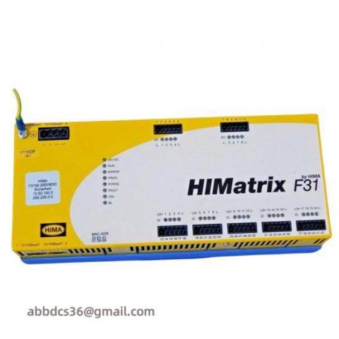 Hima F3102 Himatrix F3102 Safety-related Controller - Advanced Automation Solution