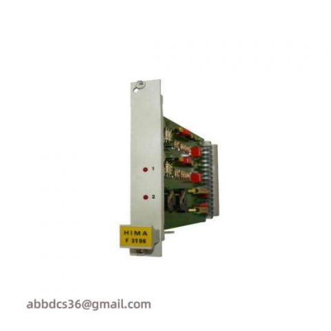 HIMA F3106 PLC CARD: Industry-leading Control Module