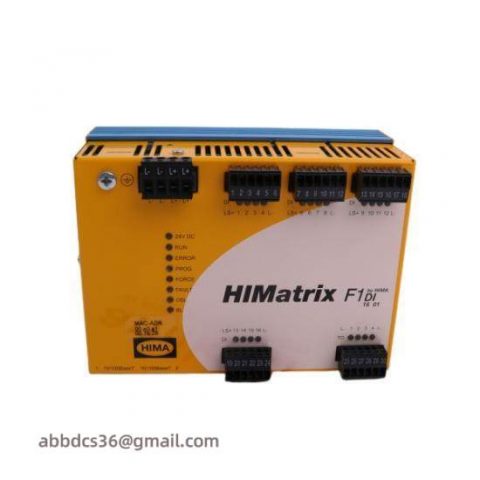 HIMA HIMATRIX F1DI16 01 - Industrial Control System Safety Module