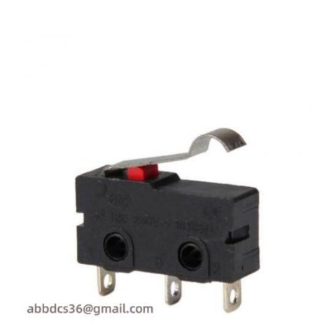 JIAOU KW12-F 3 Pin Bent Lever Micro Switch, Precision Control for Industrial Automation