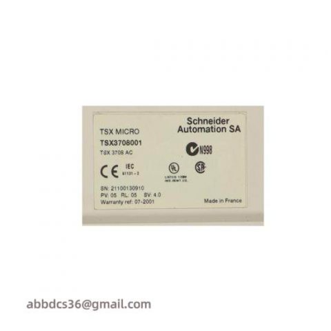 Schneider SX3708001 - Industrial Control Module for Advanced Automation Solutions