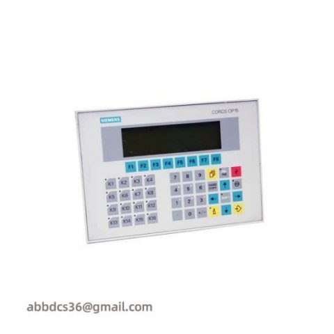 SIEMENS 6AV3515-1MA30 OP15/C1 Operator Panel: Advanced Control Interface