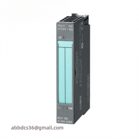 Siemens 6ES7138-4CA50-0AB0: High-Performance I/O Power Module